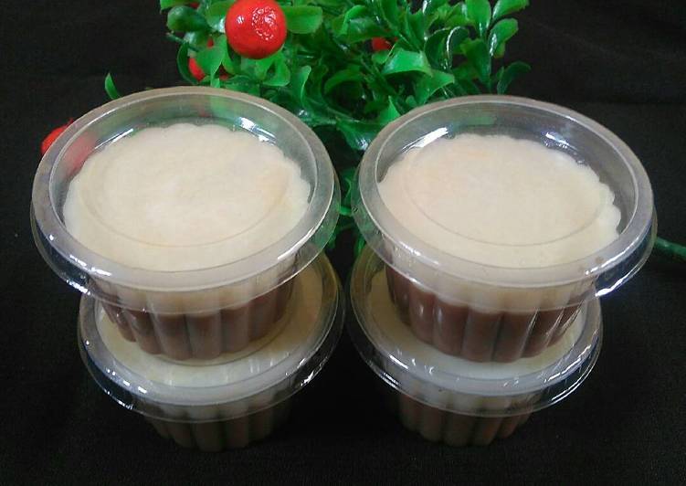 Resep Puding aroma kopi &amp; keju, Bisa Manjain Lidah