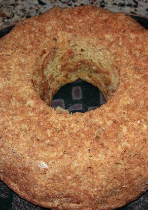 Una foto de Torta de naranja y chía (sin huevoss)