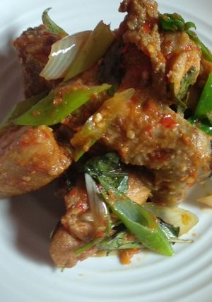 Foto resep Ayam sambal kemangi