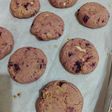 Soft Cookies Ubi Ungu (Ubee Soft Cookies) dengan isian creamcheese