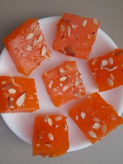 बॉम्बे कराची हलवा (bombay karachi halwa recipe in Hindi) रेसिपी मुख्य फोटो
