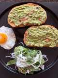 Avokadókrémes pirítós (Brunch 1.)