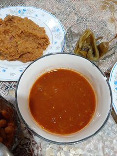 عکسی از دستور آبگوشت😋