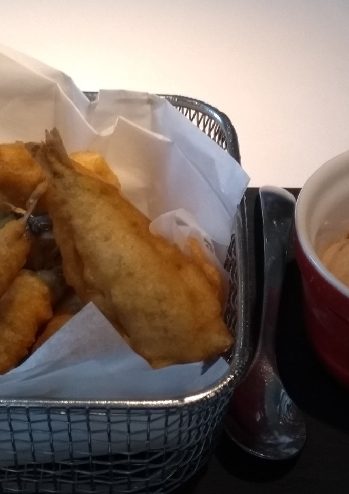 Una foto de Pescaditos con rebozado diferente y  fritos