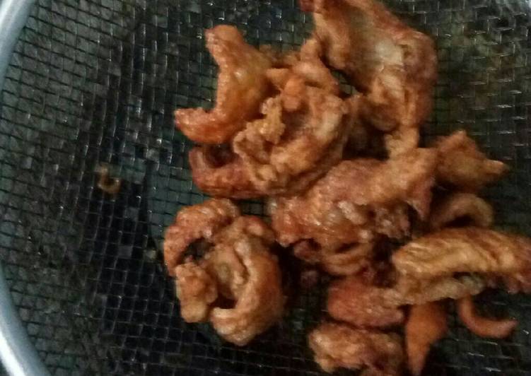 Resep Kulit ayam goreng (keto), Lezat