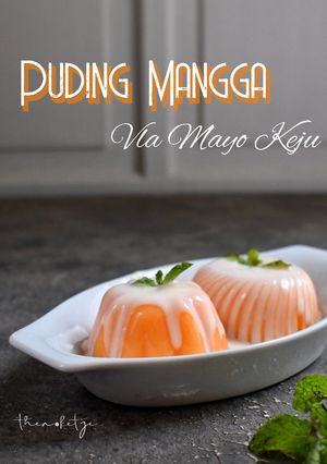 Foto resep Puding Mangga Vla Keju Mayo