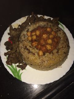 صورة لوصفة كشري الحله الواحدة بالكبده الاسكندراني 🤫🍝