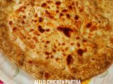 Aloo chicken paratha