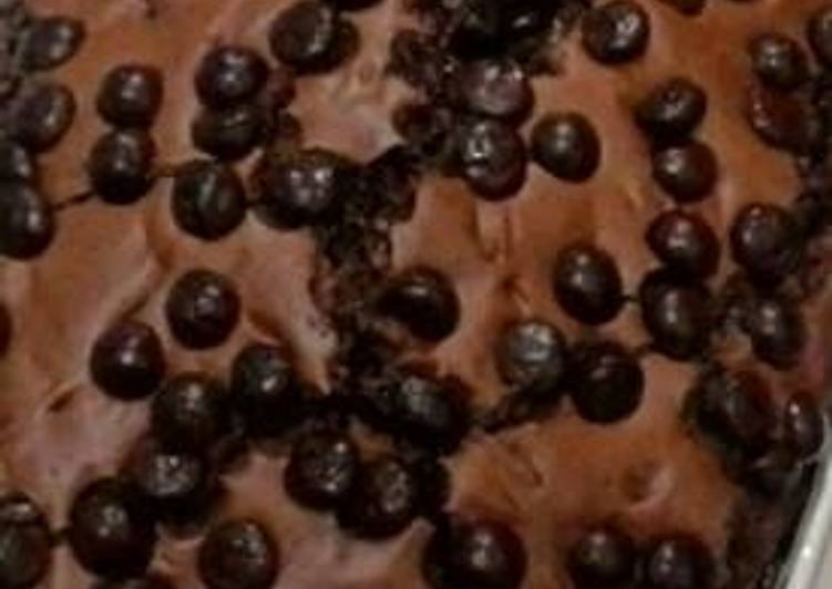 Brownies coklat fudge by Yecepe