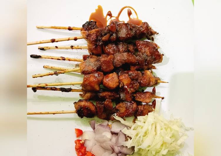 Sate ayam maranggi (teflon)