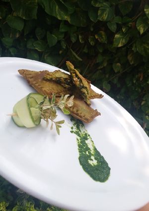 A picture of Paneer pocket.