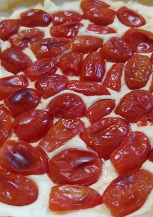 Foto di Torta salata pomodorini e ricotta