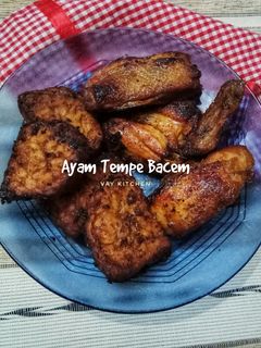 Foto resep Ayam Tempe Bacem (Tanpa Air Kelapa)