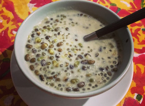 馬來西亞綠豆西谷米甜湯 Bubur Kacang Hijau Sagu 的食譜成品照片