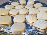 Quick butter biscuits
