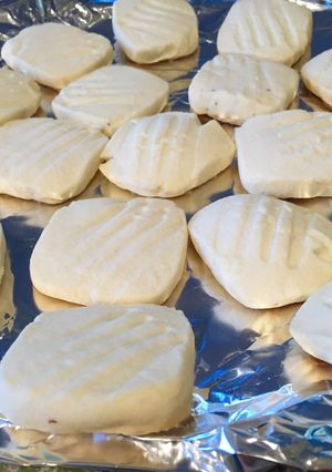 A picture of Quick butter biscuits.