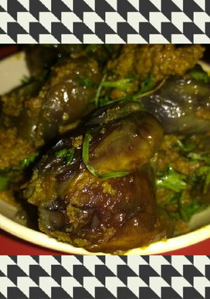 A picture of Stuffed Baby Brinjals.