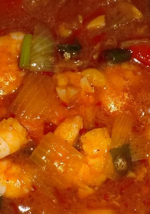 Foto resep Udang AMP (asam, manis, pedas)