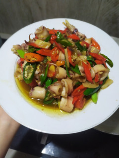 Foto resep Tumis Cumi Asin