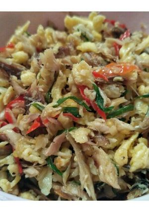 Foto resep Orak-Arik Pindang Peda Telur Praktis (Bumbu Iris)