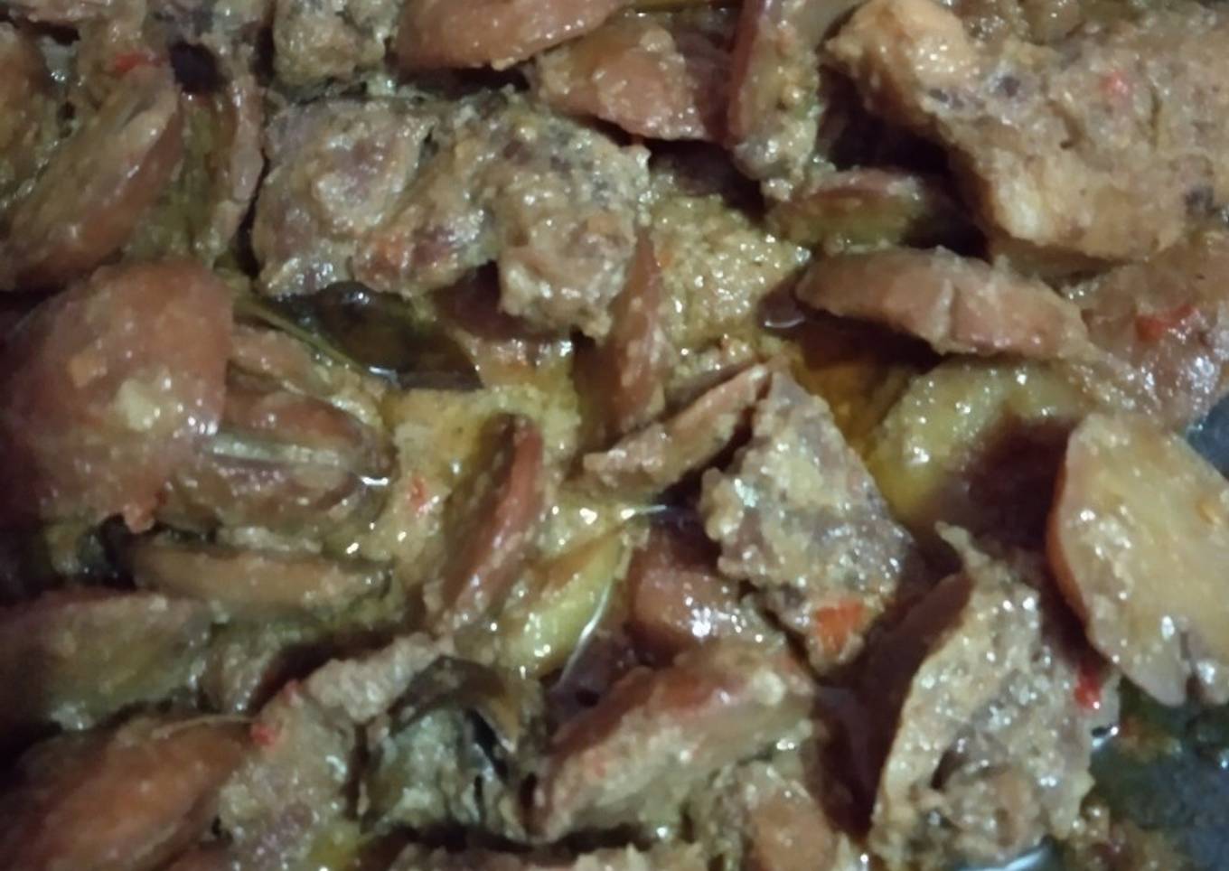 Rendang jengkol