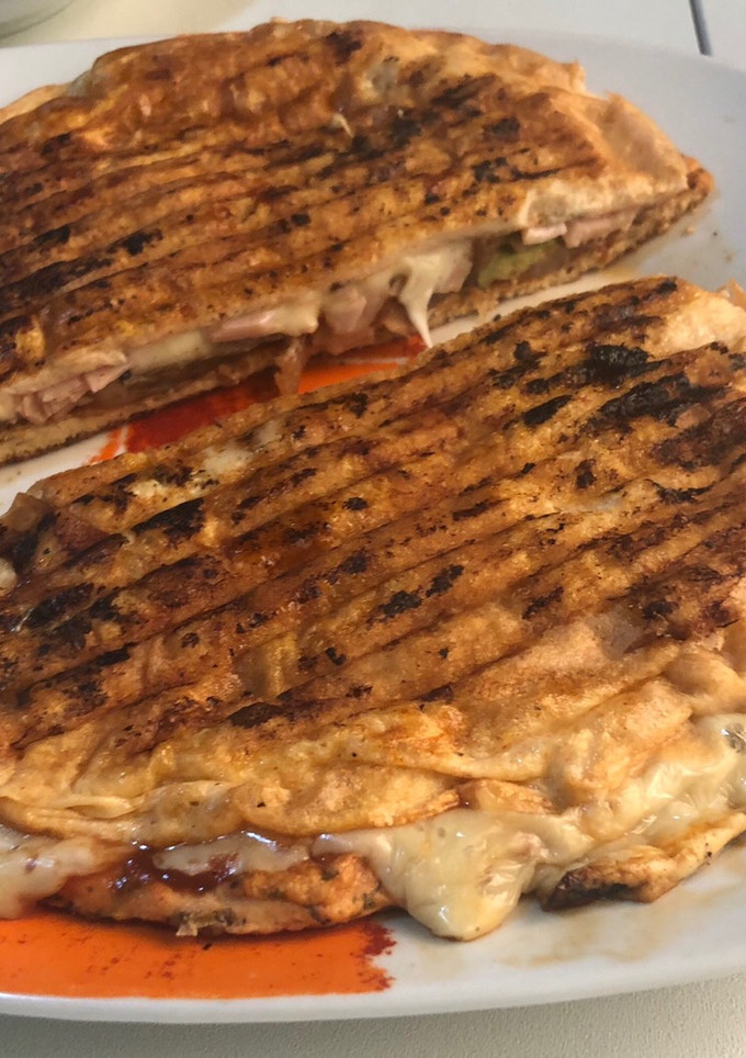 Una foto de Tortillón de claras al grill!!!
