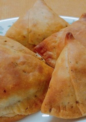 A picture of Baked Samosa.