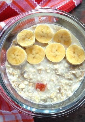 Foto resep Banana Overnight Oat