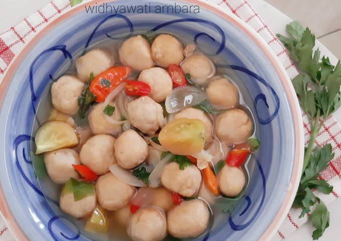 Sop Ikan Tenggiri