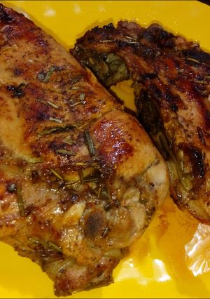 A picture of Pan fried Chicken.