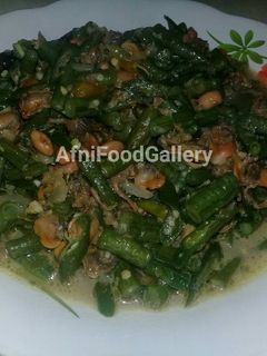 Foto resep Tauco Kerang Kacang Panjang
