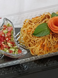 عکسی از دستور ماکارونی نعنایی
