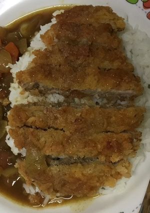รูปของ แกงกะหรี่หมูทอด