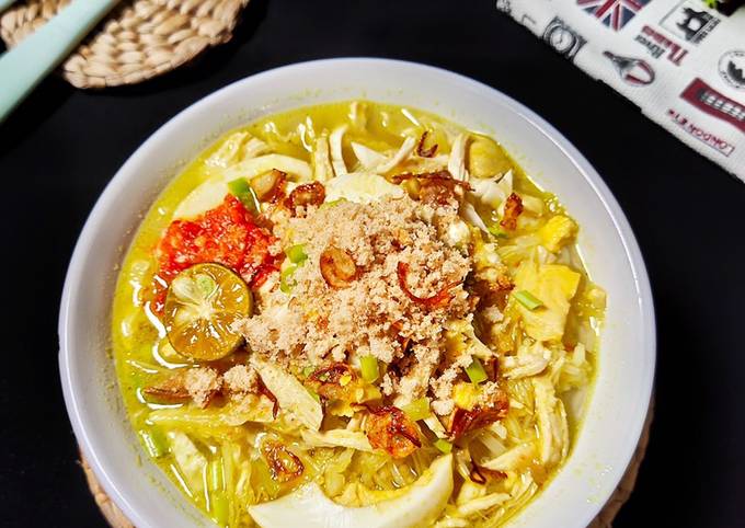 Cara Gampang Buat Soto Lamongan Yang Menggugah Selera