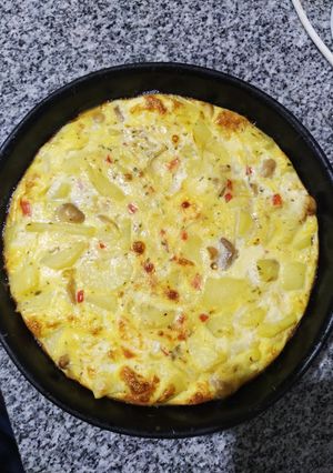 Una foto de Tortilla de papa al horno