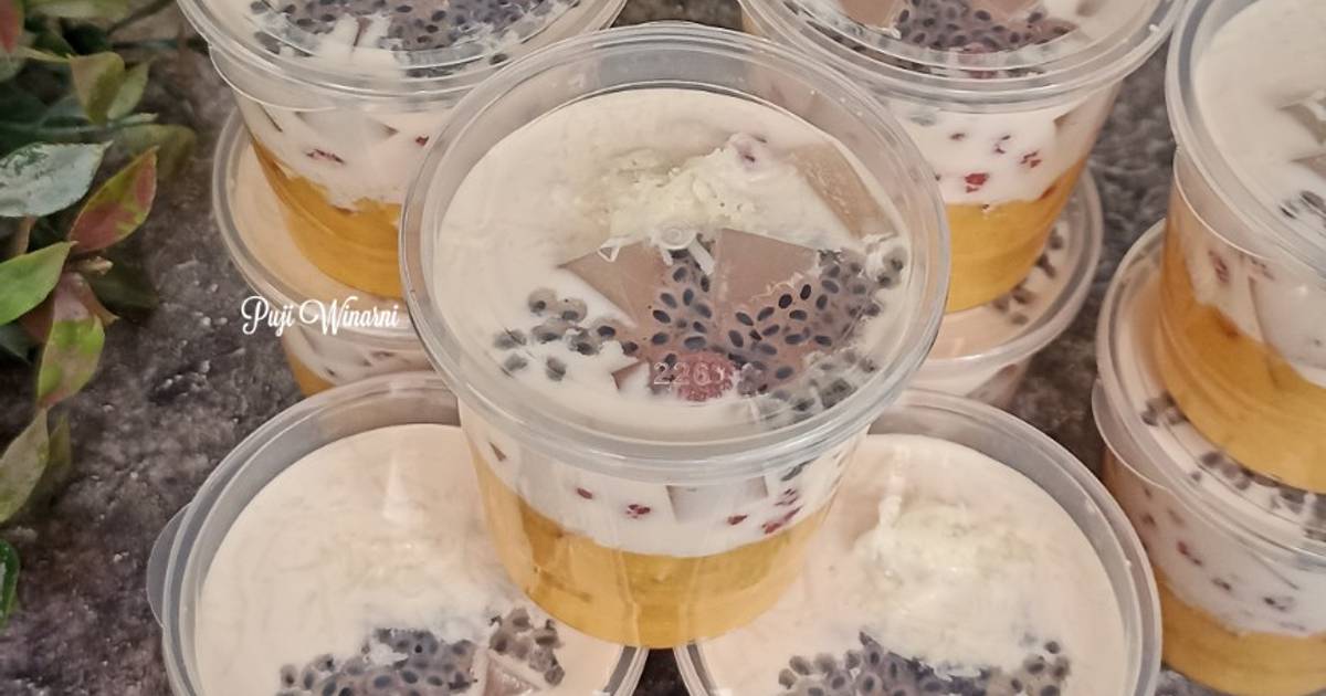 Resep Sago Mango Creamy Enak Dan Mudah Cookpad