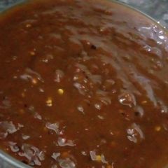A picture of Imli ki khatti meethi chutney.