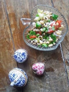 A picture of Lobia Salad.