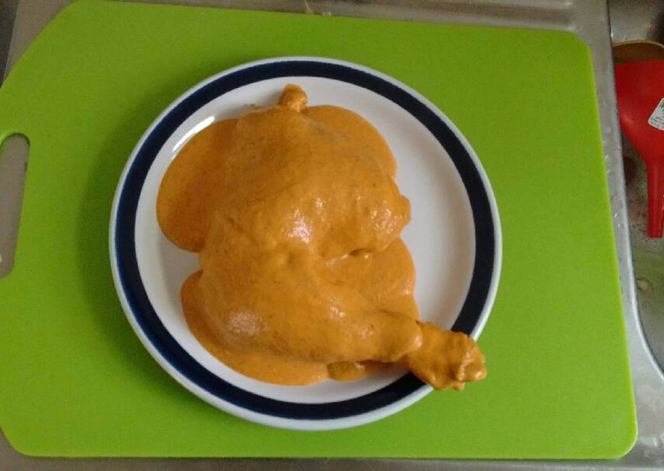 Encacahuatado con pollo 👍💕💕😘😘