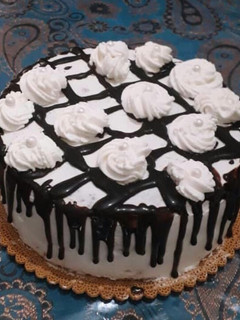عکسی از دستور کیک قهوه نسکافه ای 🎂😋👌