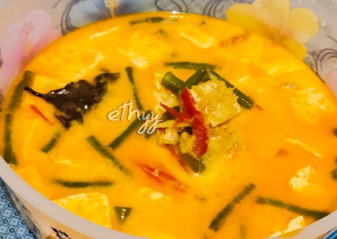 Resep Sayur tahu teri nasi tanpa santan yang Enak Banget