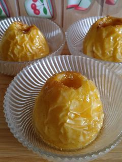 Una foto de Manzanas asadas en freidora de aire/airfryer