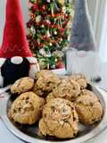Biscotti all'arancia e gocce di cioccolato