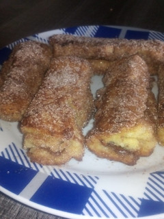 Una foto de Rollitos de Nocilla