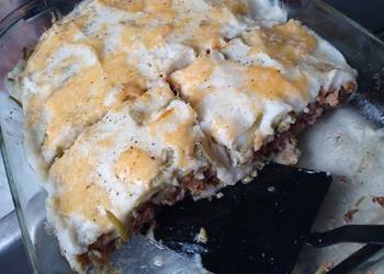 Easy Making Recipe Jennys Hamburger Pie Delicious Steady