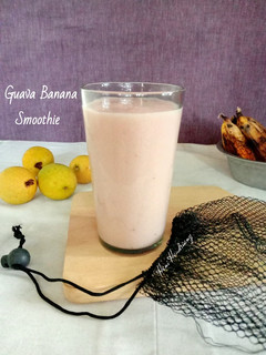 Foto resep Guava Banana Smoothie