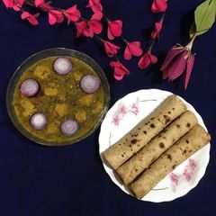 A picture of Soya Lentil Curry.