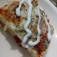 A picture of Bread pizza.