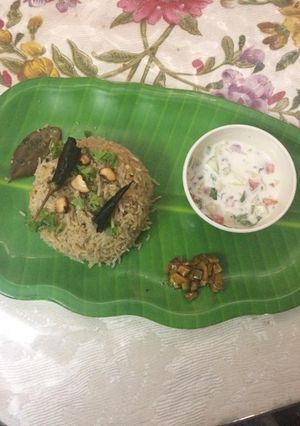 A picture of Coconut milky rice.