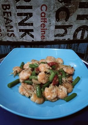 Foto resep Tumis Udang Buncis